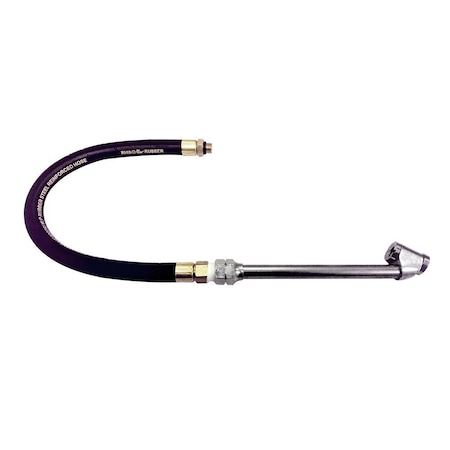 Interstate Pneumatics 12 Inch Whipend with 11 Inch Long Straight-In Dual Foot Chuck TW108L